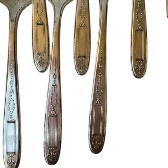 Silverplated Stainless Steel Flatware Set 27-Piece Service For Six - Picture 6 of 13